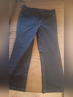 Women’s Flare Jean in Dark Indigo - Comfortable Wide Leg